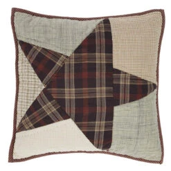 Abilene Star Pillow - 16x16 Quilted