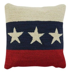 Americana Star Pillow - 18x18