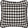 Annie Buffalo Check Black Pillow - 18x18 -Home Improvement Store Annie Buffalo Check Black Pillow 18x18 840528164903 image1 01619.1689052539