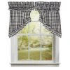 Annie Buffalo Check Black Prairie Gathered Curtains - Ruffled 72x36 -Home Improvement Store Annie Buffalo Check Black Prairie Gathered Curtains Ruffled 72x36 840528164941 image1 56524.1689067643