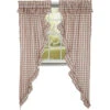 Annie Buffalo Check Portabella Prairie Gathered Curtains - 72x84 -Home Improvement Store Annie Buffalo Check Portabella Prairie Gathered Curtains 72x84 810055893126 image1 27193.1681239380