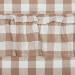 Annie Buffalo Check Portabella Prairie Gathered Curtains - Ruffled 72x36 -Home Improvement Store Annie Buffalo Check Portabella Prairie Gathered Curtains Ruffled 72x36 810055893263 image4 04980.1692752358