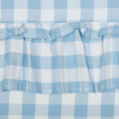 Annie Buffalo Check Blue Shower Curtain - Ruffled 7 Annie Buffalo Check Blue Shower Curtain - Ruffled -Home Improvement Store Annie Buffalo Check Ruffled Shower Curtain Blue 810055892846 image3 41323.1667555907
