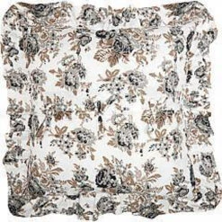 Annie Portabella Floral Pillow Sham - Euro Fabric