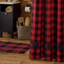 Buffalo Check Shower Curtain