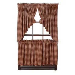 Burgundy Check Tiers - 72x24 -Home Improvement Store Burgundy Check Tiers 72x24 841985081291 image5 73106.1689045270