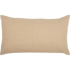 Burlap Vintage Pillow Sham - King
