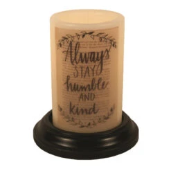 Candle Sleeve - Always Stay Humble & Kind