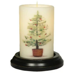 Candle Sleeve - Christmas Tree
