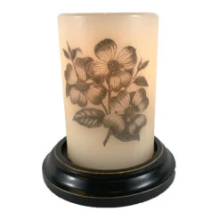 Candle Sleeve - Dogwood In Black
