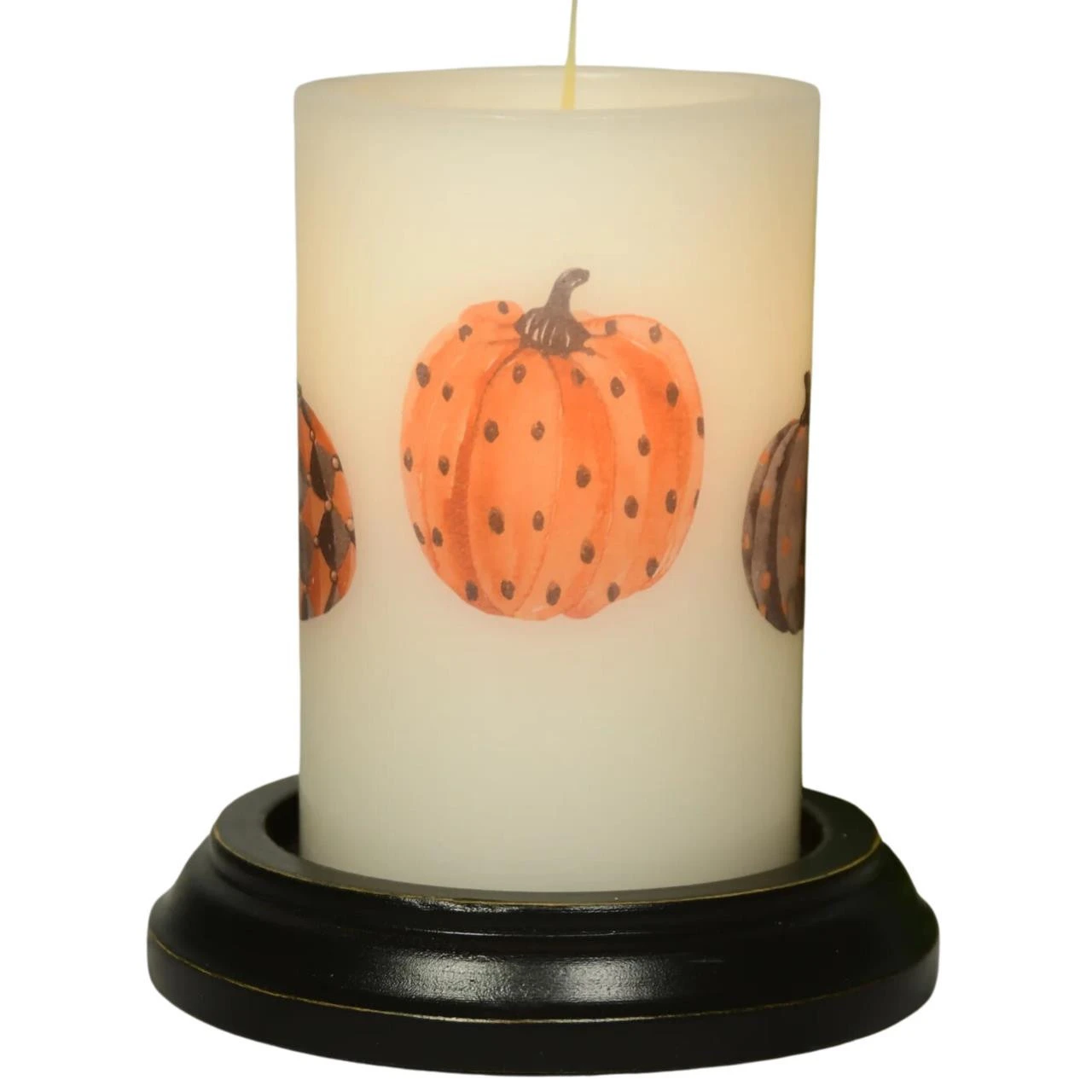 Candle Sleeve - Halloween Pumpkin Cluster 3 Candle Sleeve - Halloween Pumpkin Cluster