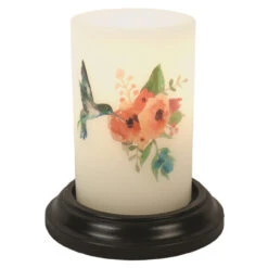 Candle Sleeve - Hummingbird In Blue