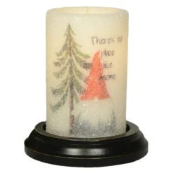 Candle Sleeve - No Place Like Gnome Gumdrop