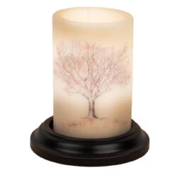 Candle Sleeve - Vintage Spring Tree