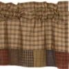 Cedar Ridge Valance - Block Border 72x16 -Home Improvement Store Cedar Ridge Valance Block Border 72x16 840528186479 image1 66474.1685120607