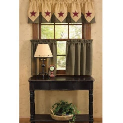 Country Star Valance - Point 58x15 -Home Improvement Store Country Star Valance Point 58x15 762242345423 image3 75020.1689043897