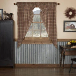 Crosswoods Prairie Gathered Curtains - 72x63 -Home Improvement Store Crosswoods Prairie Gathered Curtains 72x63 840528166051 image3 78627.1689053802