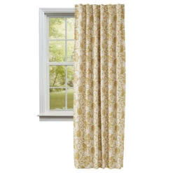 Dorset Gold Floral Panel - 50x96