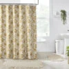 Dorset Gold Floral Shower Curtain -Home Improvement Store Dorset Gold Floral Shower Curtain 840233904665 image1 49445.1667568774
