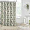 Dorset Green Floral Shower Curtain -Home Improvement Store Dorset Green Floral Shower Curtain 840233904917 image1 67523.1667566964