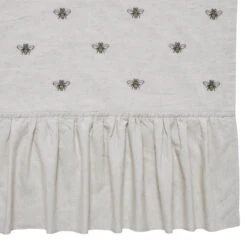 Embroidered Bee Shower Curtain -Home Improvement Store Embroidered Bee Shower Curtain 840233905235 image3 21062.1667566132