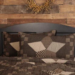 Farmhouse Star Pillow Sham - Luxury -Home Improvement Store Farmhouse Star Pillow Sham Luxury 841985077096 image4 46601.1689038339