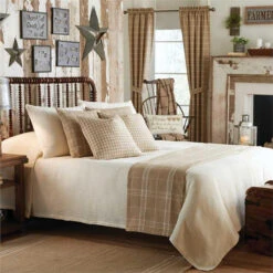Farmington Queen Bedspread - Cream 94x108 -Home Improvement Store Farmington Queen Bedspread Cream 94x108 762242432857 image3 21838.1689053116