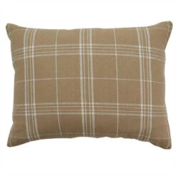 Fieldstone Plaid Pillow Sham - Cream Standard