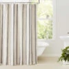Grace Grain Sack Stripe Shower Curtain -Home Improvement Store Grace Grain Sack Stripe Shower Curtain 810055895212 image1 55860.1674636390