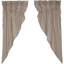 Grain Sack Blue Prairie Gathered Curtains - 72x63 7 Grain Sack Blue Prairie Gathered Curtains - 72x63 -Home Improvement Store Grain Sack Blue Prairie Gathered Curtains 72x63 810055894246 image2 33046.1681143873