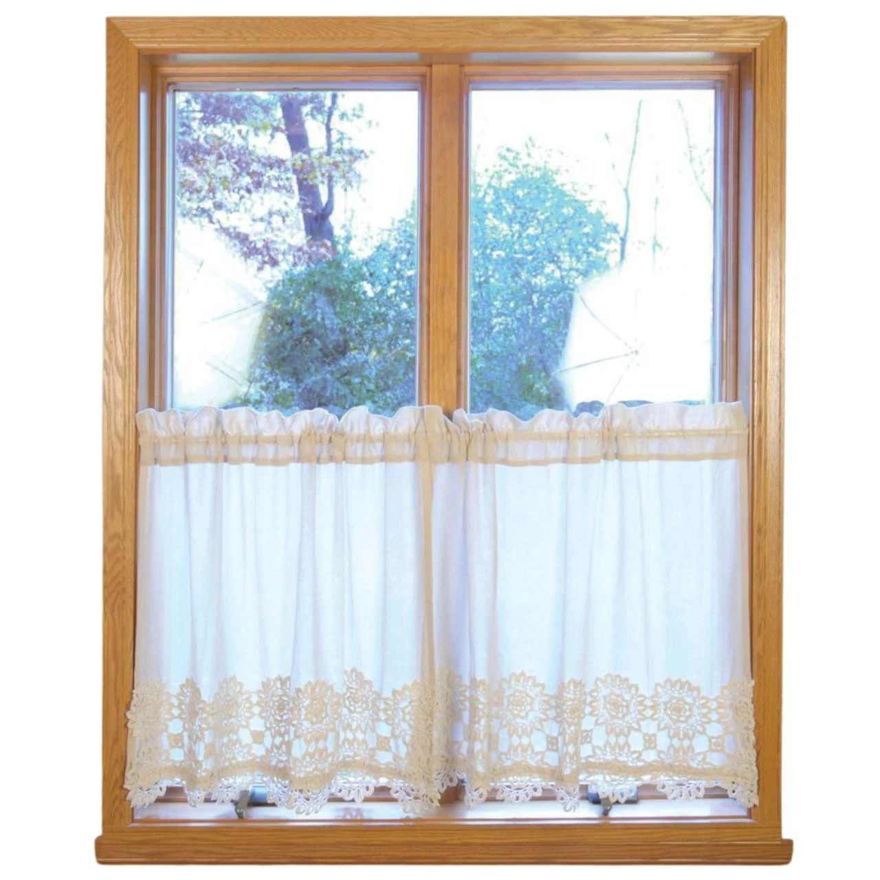 Heirloom Crochet Lace Tiers - 72x30 3 Heirloom Crochet Lace Tiers - 72x30