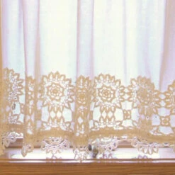 Heirloom Crochet Lace Tiers - 72x30 13 Heirloom Crochet Lace Tiers - 72x30 -Home Improvement Store Heirloom Crochet Lace Tiers 72x30 840528192326 image4 85628.1689050025