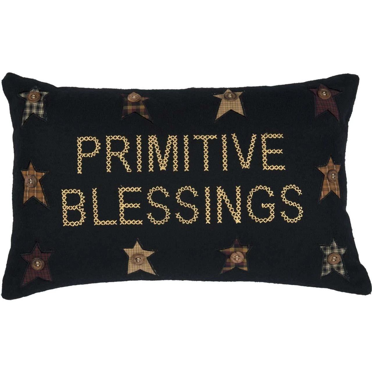 Heritage Farms Primitive Blessings Pillow - 14x22