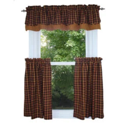 Homestead Black Fairfield Valance - 72x15.5 8 Homestead Black Fairfield Valance - 72x15.5 -Home Improvement Store Homestead Black Fairfield Valance 72x15 5 648558016984 image3 82864.1685524775