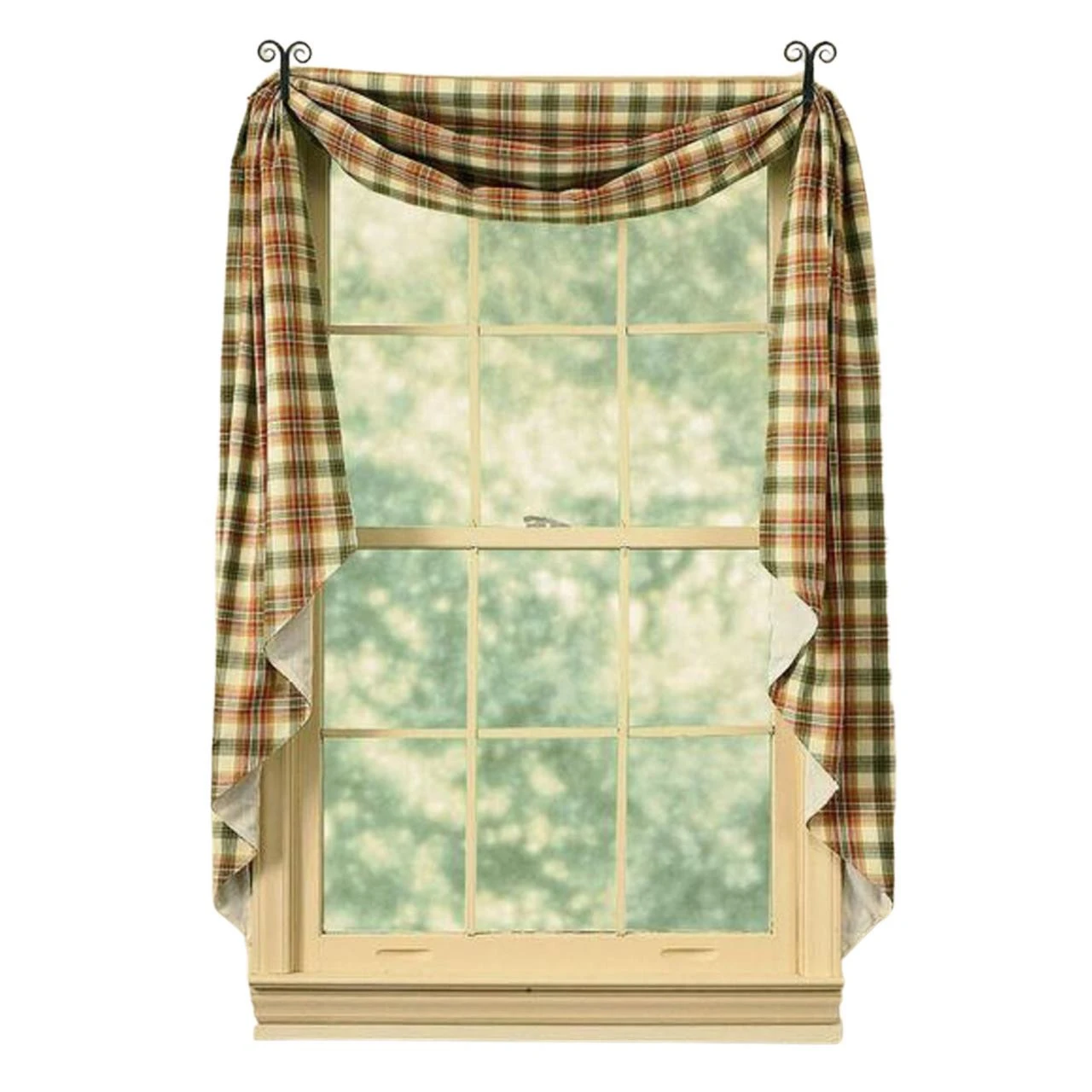 Lemon Pepper Fishtail Swag - 145x25 3 Lemon Pepper Fishtail Swag - 145x25