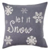 Let It Snow Pillow - 16x16 Felt 2 Let It Snow Pillow - 16x16 Felt -Home Improvement Store Let It Snow Pillow 16x16 Felt 762242003972 image1 43500.1689068584