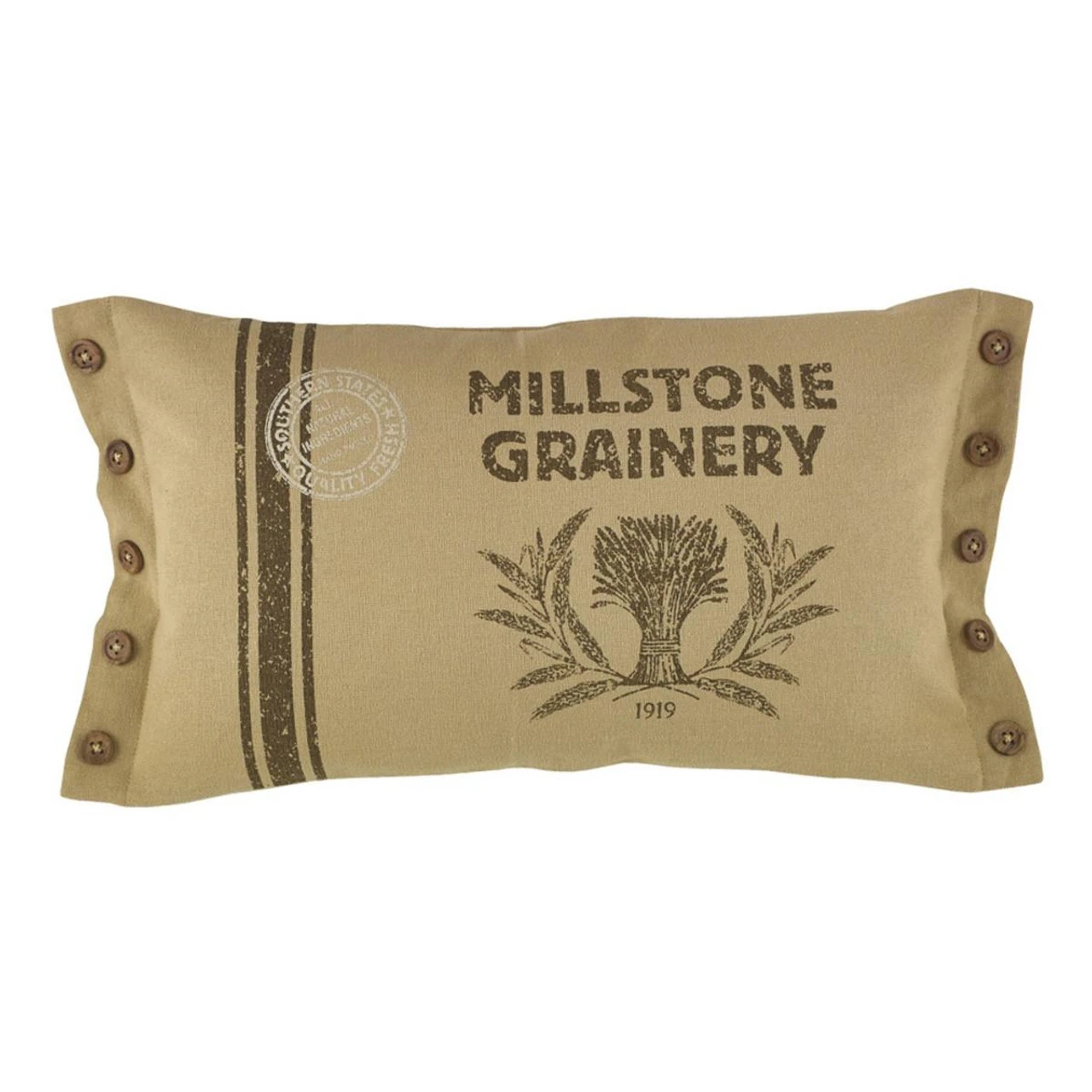 Millstone Grainery Pillow - 12x20