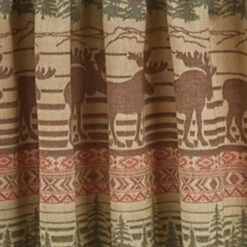 Moose Jacquard Valance - 72x14 -Home Improvement Store Moose Jacquard Valance 72x14 762242012707 image4 84353.1689087370
