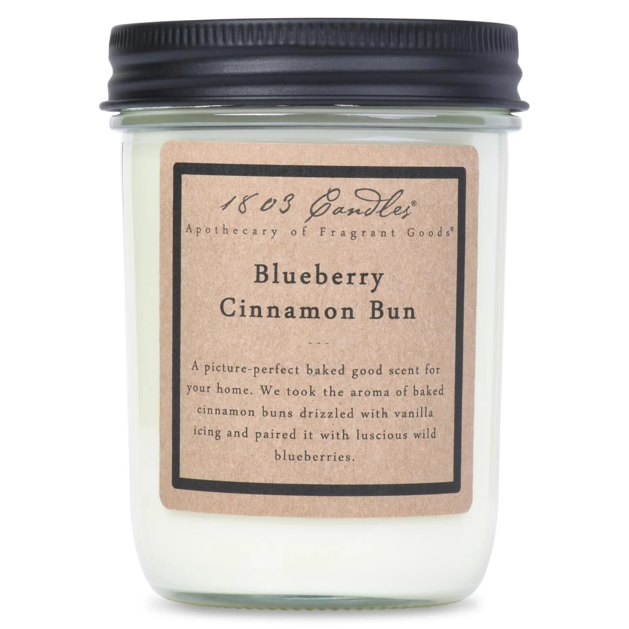 Primitive 1803 Candle - Blueberry Cinnamon Bun 3 Primitive 1803 Candle - Blueberry Cinnamon Bun