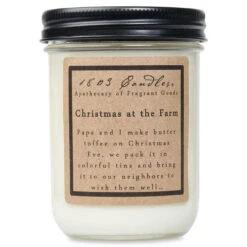 Primitive 1803 Candle - Christmas At The Farm