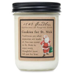 Primitive 1803 Candle - Cookies For St Nick