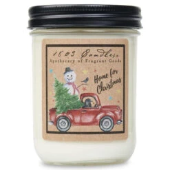 Primitive 1803 Candle - Home For Christmas