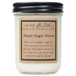 Primitive 1803 Candle - Maple Sugar House
