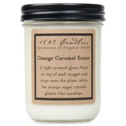 Primitive 1803 Candle - Orange Caramel Scone