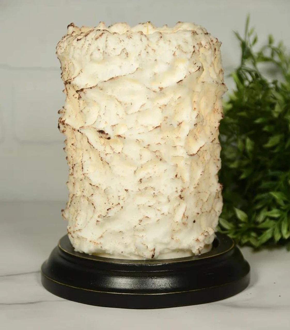 Primitive Candle Sleeve - Cinnamon Cake 4 Primitive Candle Sleeve - Cinnamon Cake - Image 2