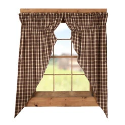 Rory Prairie Gathered Curtains - 72x63