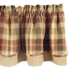 Saffron Valance - Lined Layered 72x16