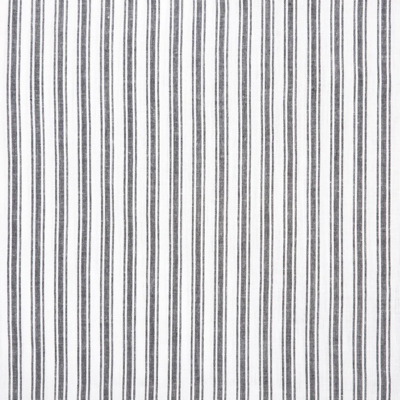 Sawyer Mill Black Ticking Stripe Pillowcases - Ruffled King Set Of 2 4 Sawyer Mill Black Ticking Stripe Pillowcases - Ruffled King Set Of 2 - Image 2