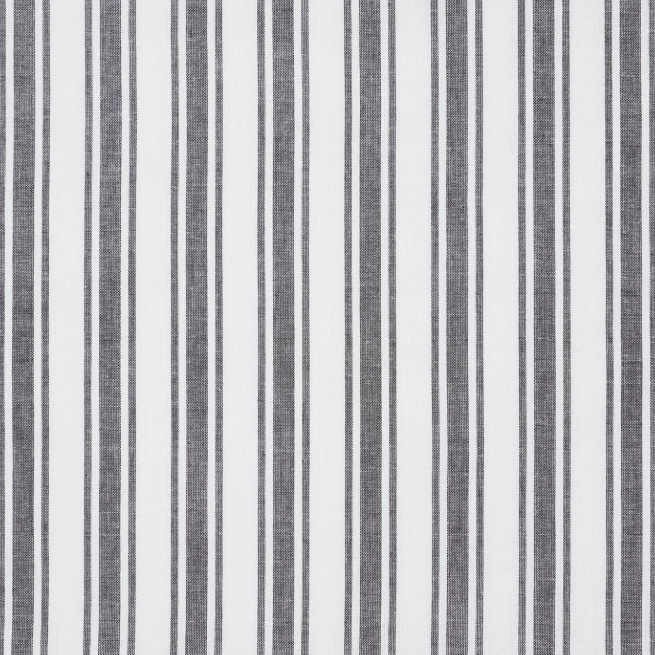 Sawyer Mill Black Ticking Stripe Prairie Gathered Curtains - 72x63 6 Sawyer Mill Black Ticking Stripe Prairie Gathered Curtains - 72x63 - Image 4