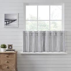 Sawyer Mill Black Ticking Stripe Tiers - 72x24 -Home Improvement Store Sawyer Mill Black Ticking Stripe Tiers 72x24 840233900254 image3 31042.1677614144